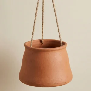 Home hanging clay planter